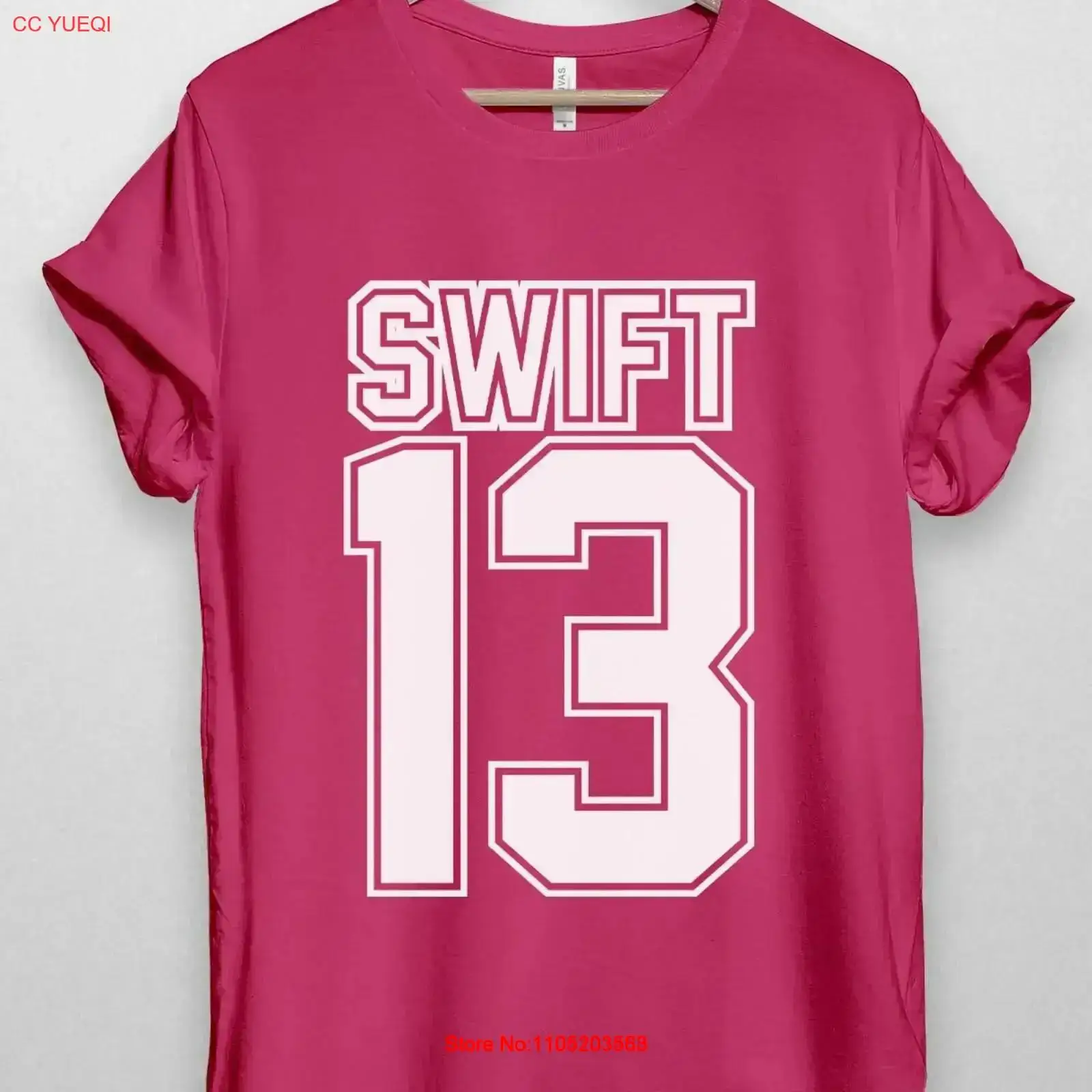 Vintage Fashion Jersey - เสื้อยืด Swift 13 รุ่นวินเทจ ล้างสีเล็กน้อย สไตล์ผู้ชาย