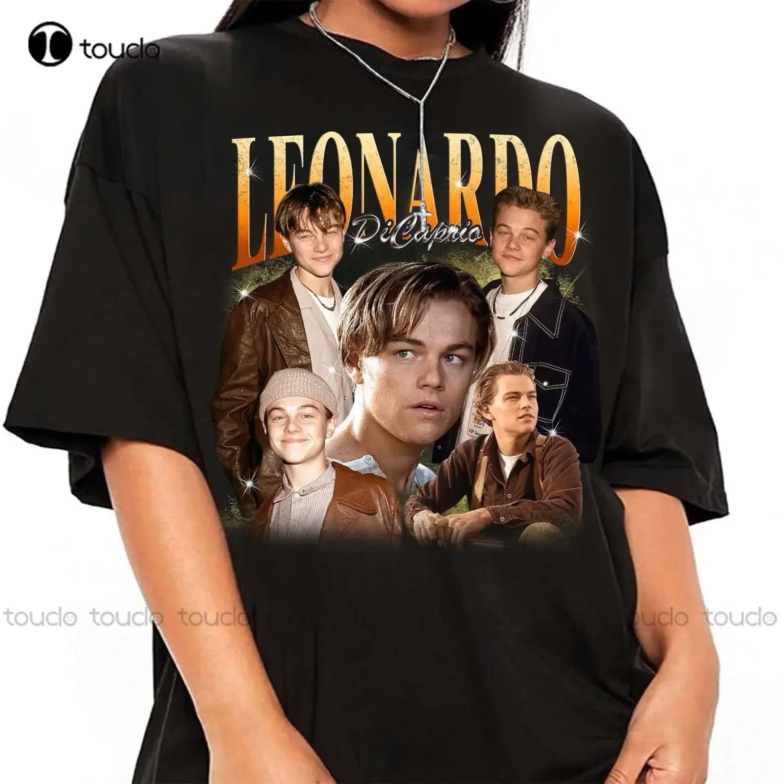 Vintage Fashion Jersey - Leonardo dicaprio เสื้อวินเทจเสื้อยืดสำหรับผู้หญิงเสื้อยืดพิมพ์ลาย Xs-5Xl ผู้ชายแฟชั่น