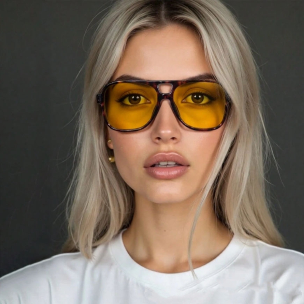แว่นกันแดดทรงนักบินดีไซน์คลาสส - Vintage Fashion Enthusiasts บทวิจารณ์และราคา