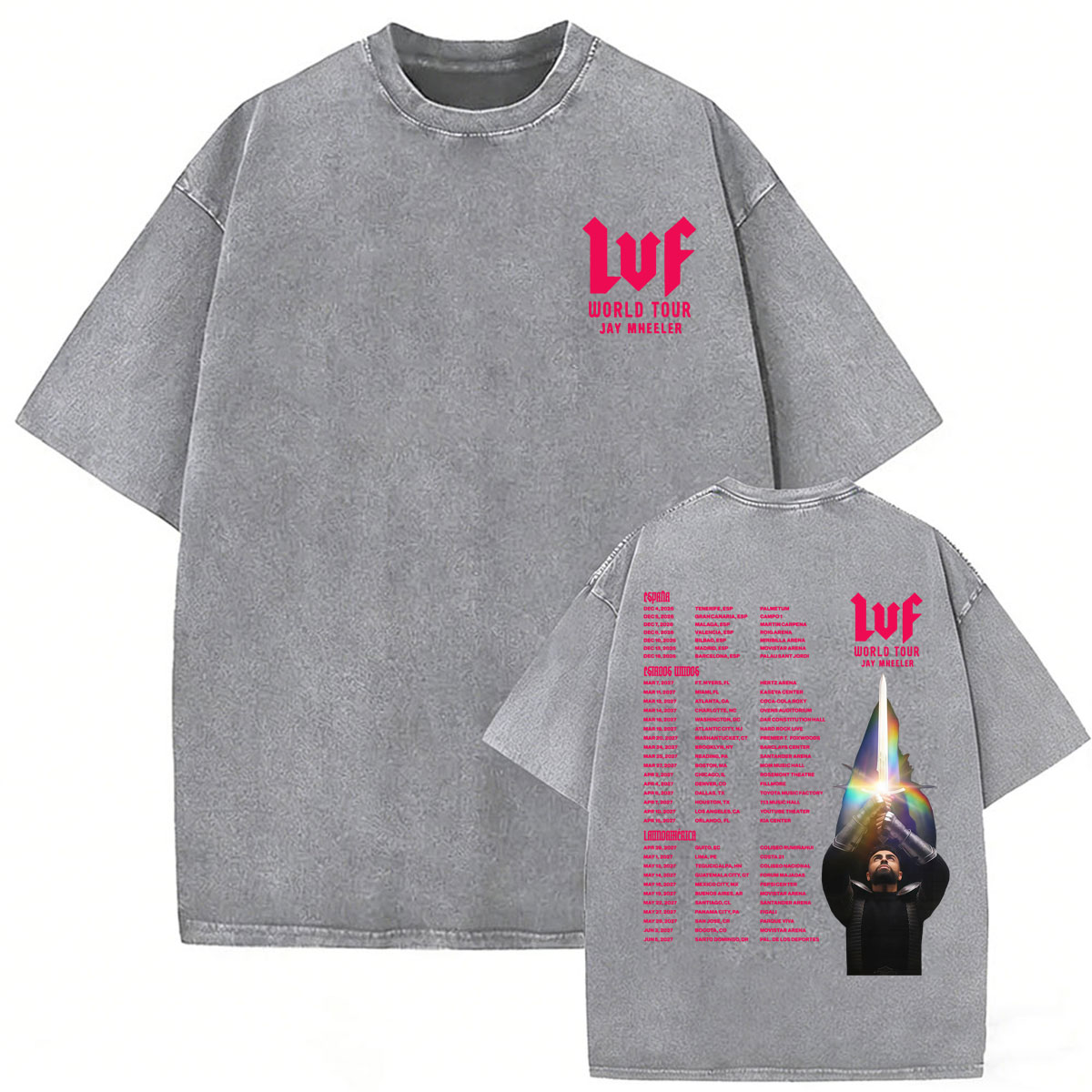 เสื้อยืดวินเทจฟอกสี แร็ปเปอร์  - Vintage Fashion La บทวิจารณ์และราคา
