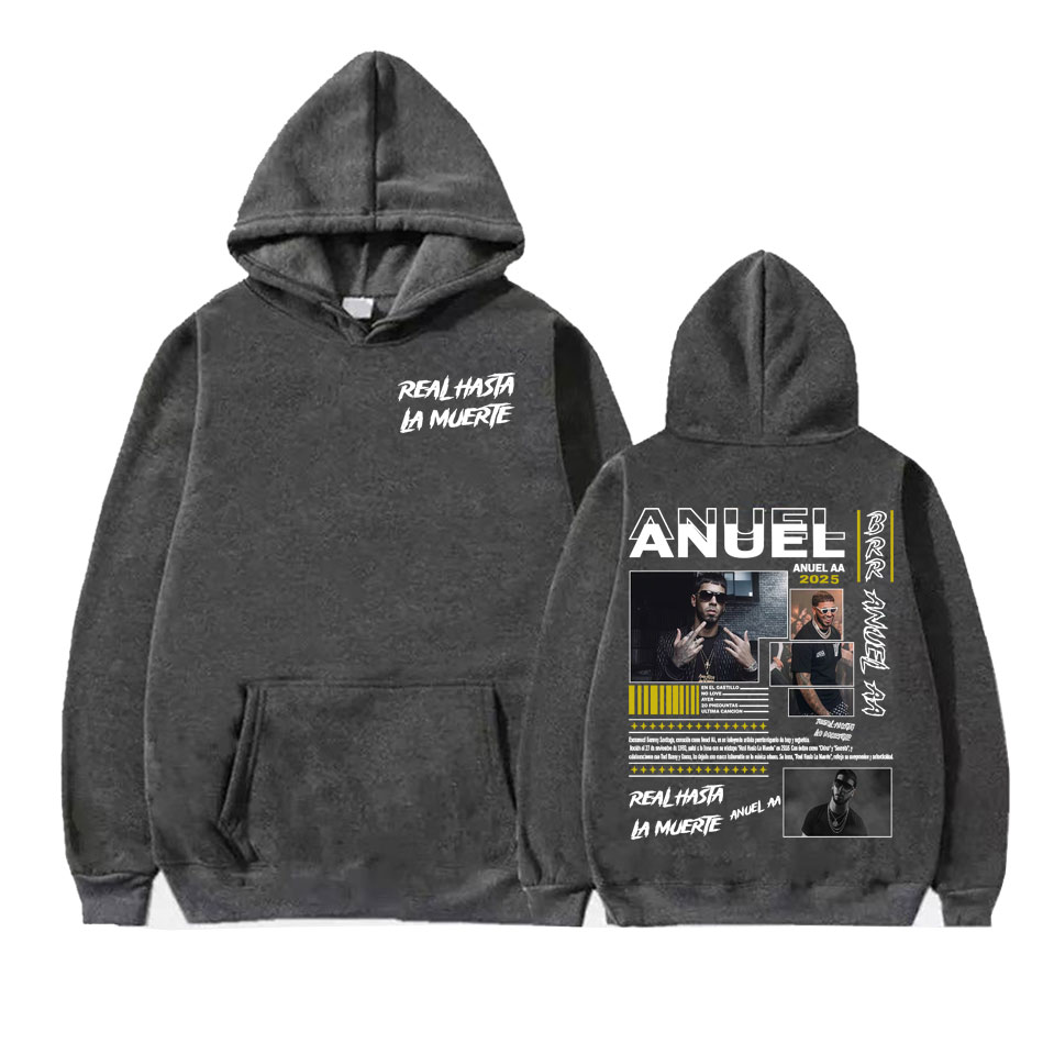Anuel AA จริง Hasta La Muerte  - Vintage Fashion La บทวิจารณ์และราคา