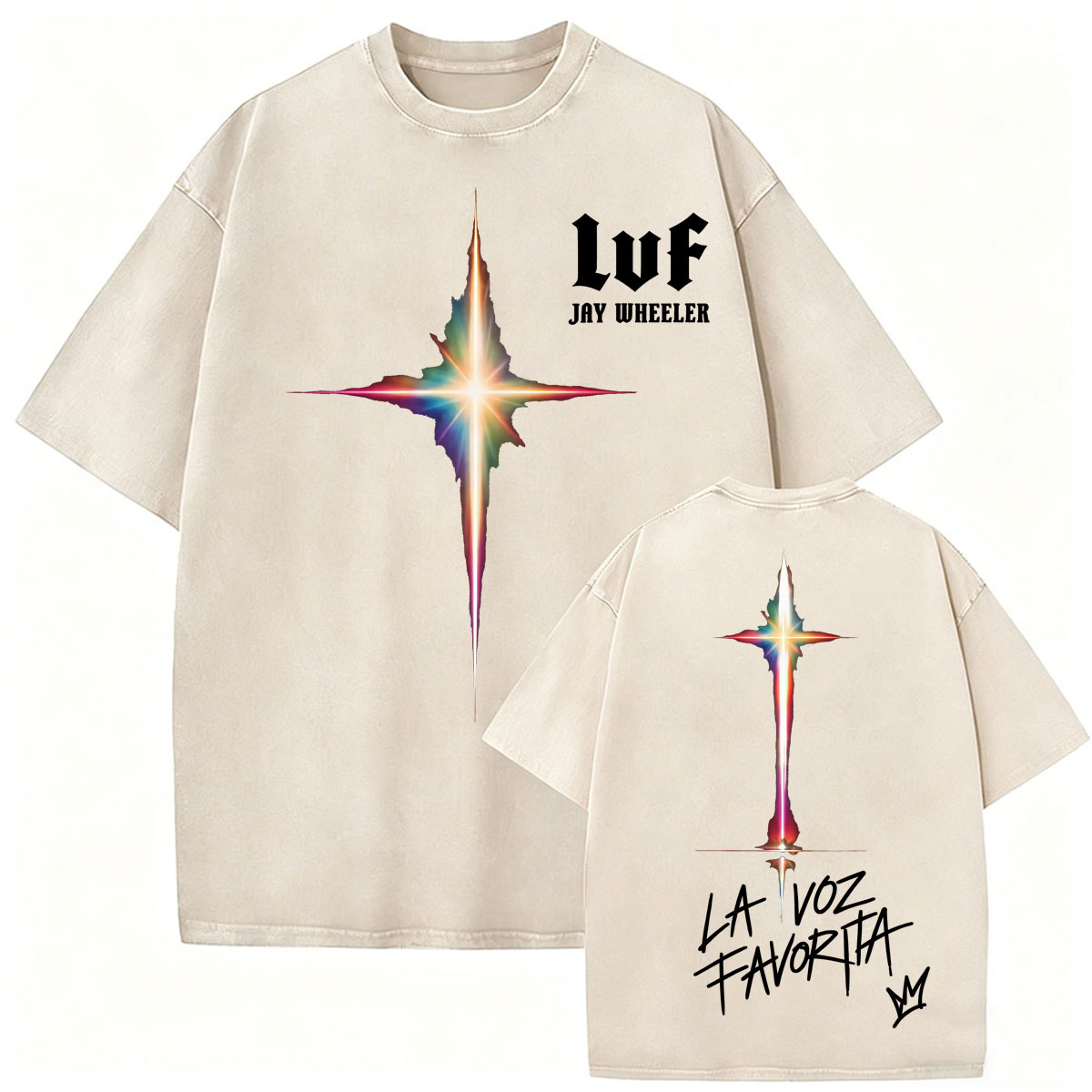 เสื้อยืดพิมพ์ลายทัวร์ Jay Whee - Vintage Fashion La บทวิจารณ์และราคา